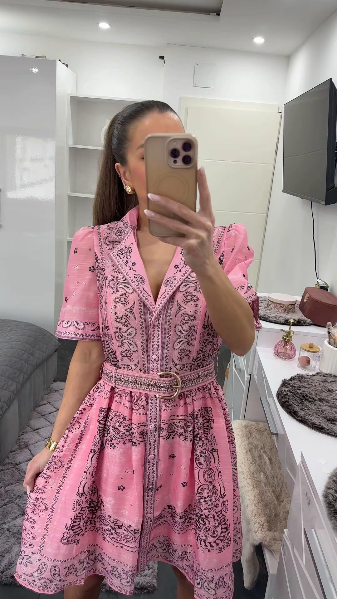 ROSÉ ROMANCE DRESS