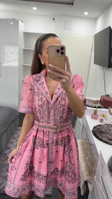 ROSÉ ROMANCE DRESS