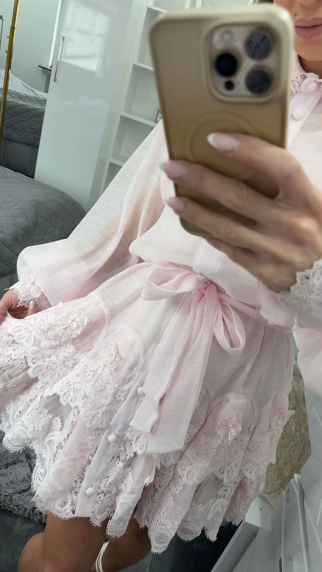 DIVINE LACE COUTURE DRESS