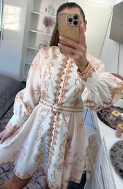 BAROQUE ROSA DRESS