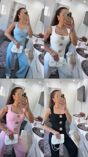 RIBBED KNIT SET