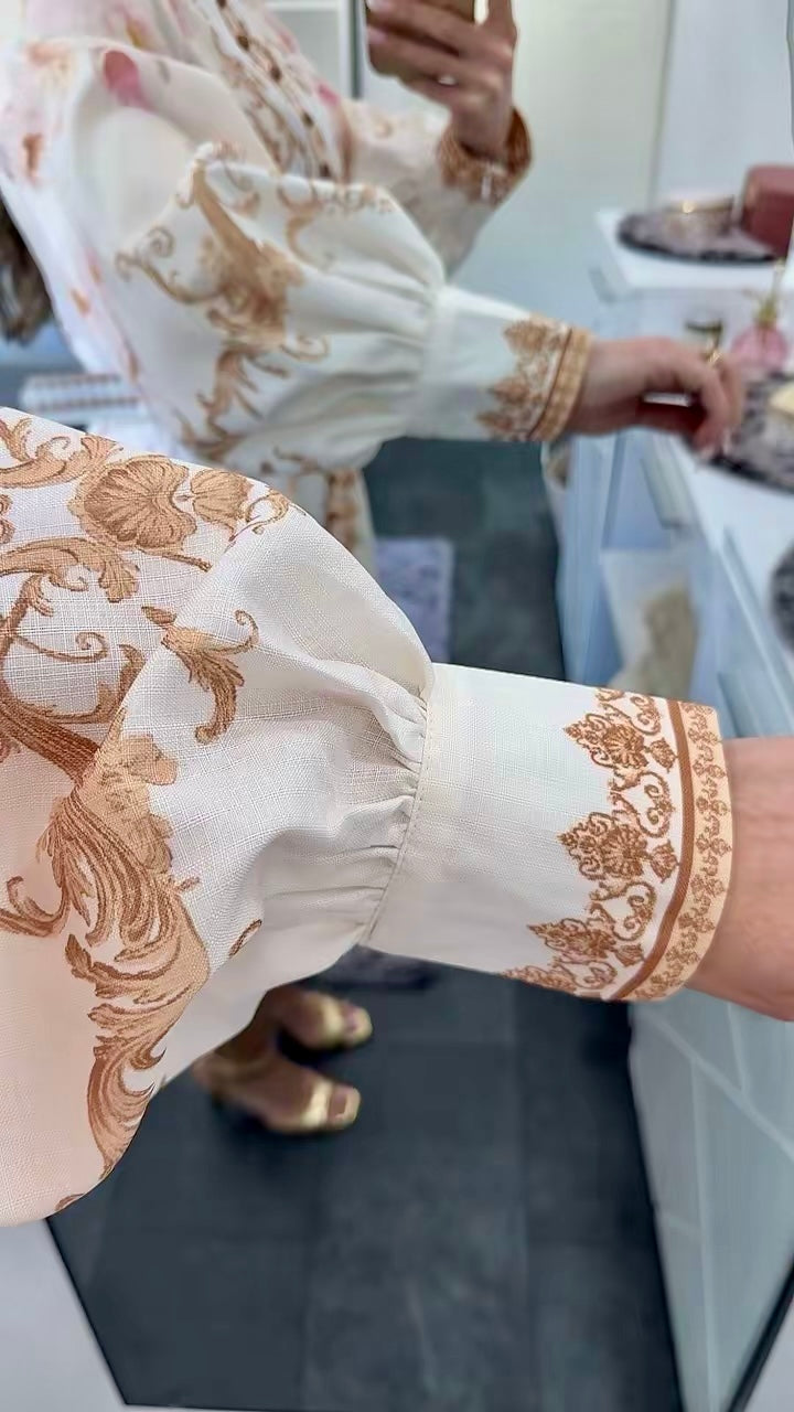 BAROQUE ROSA DRESS