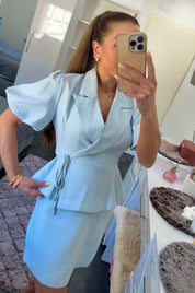 SKY BLUE ELEGANTE ANZUG