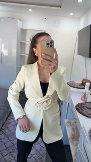 FLORAL COUTURE BLAZER