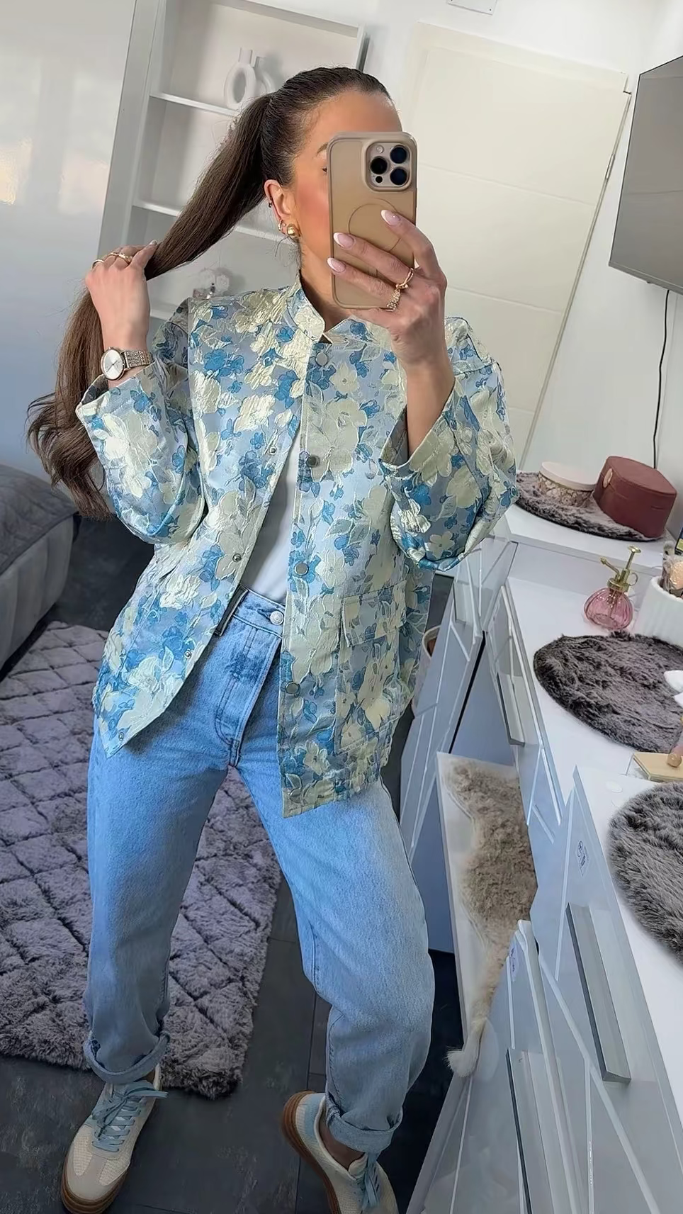SPRING BLUE JACKE