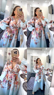 SERAPHINA FLORAL MAXI DRESS