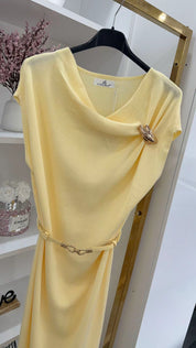 SUNLIGHT STRICK MIDIDRESS