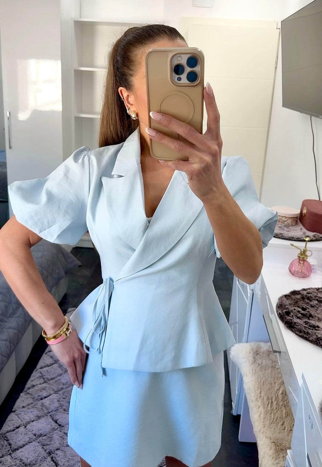 SKY BLUE ELEGANTE ANZUG
