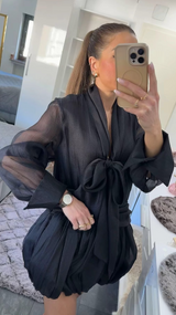 NOIR ELEGANZÈ DRESS