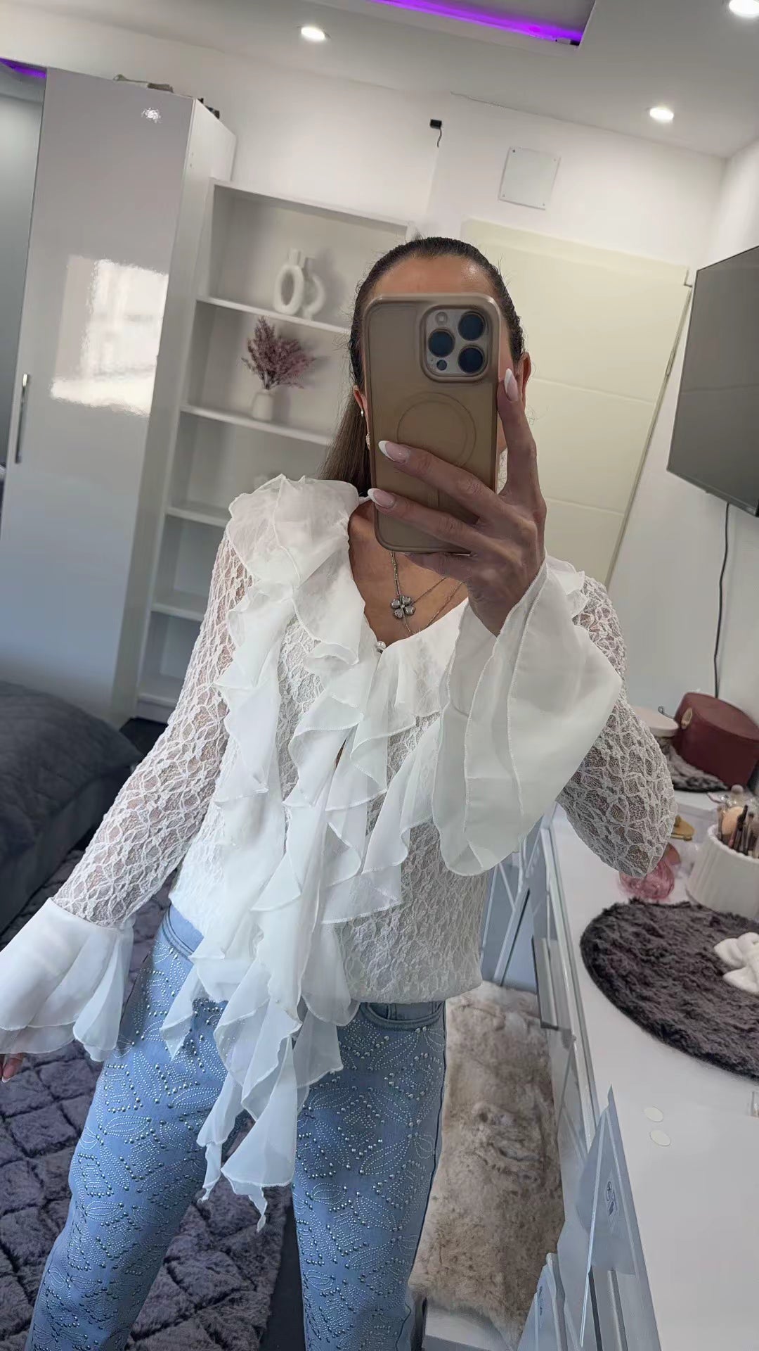 COUTURE LACE BLUSE