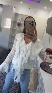COUTURE LACE BLUSE