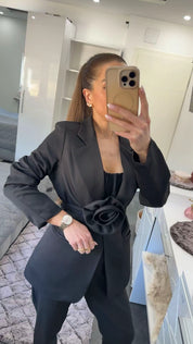 FLORAL COUTURE BLAZER