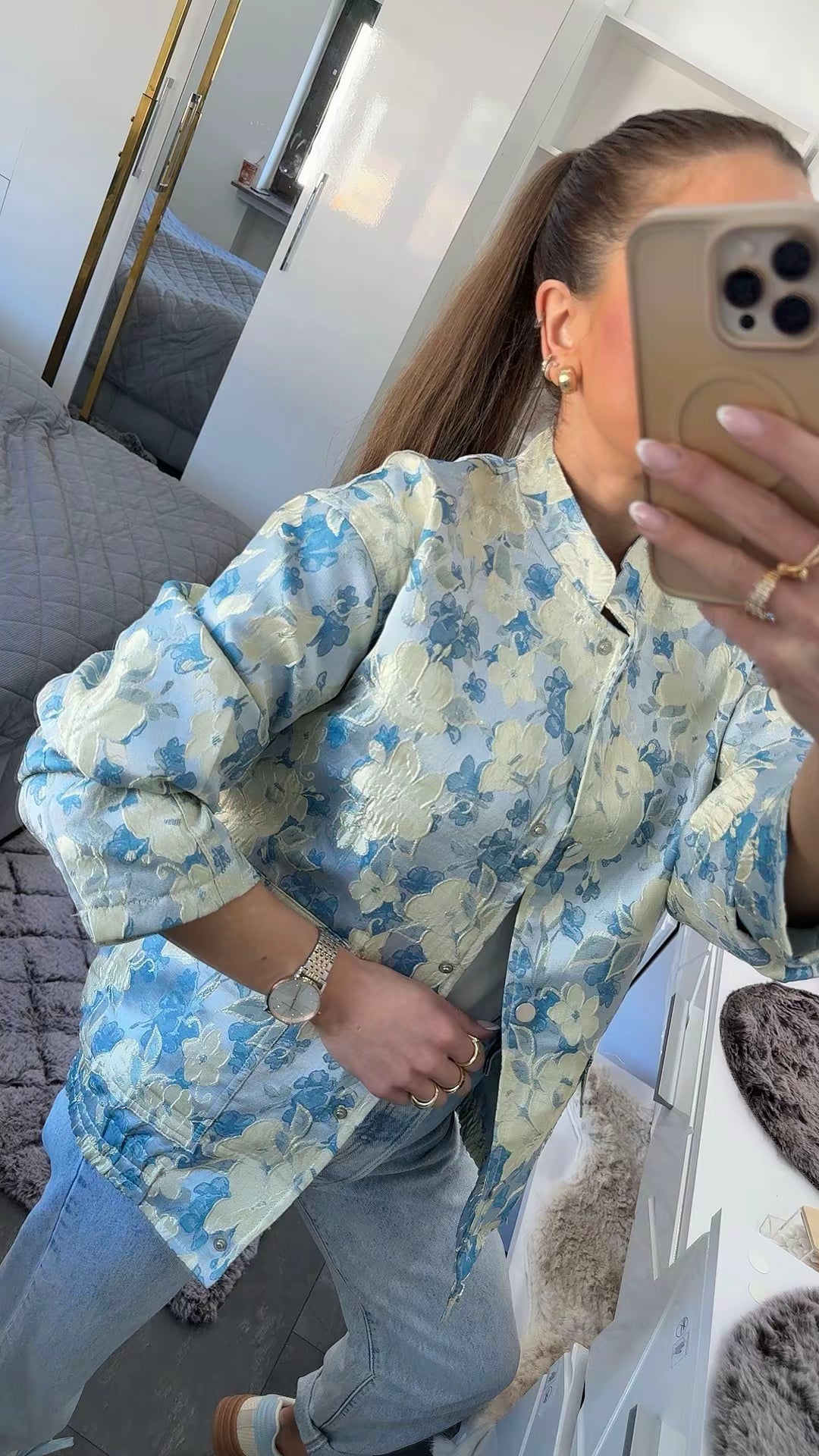 SPRING BLUE JACKE