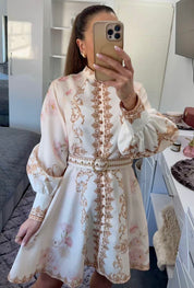 BAROQUE ROSA DRESS