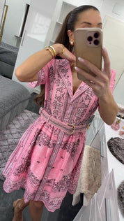 ROSÉ ROMANCE DRESS