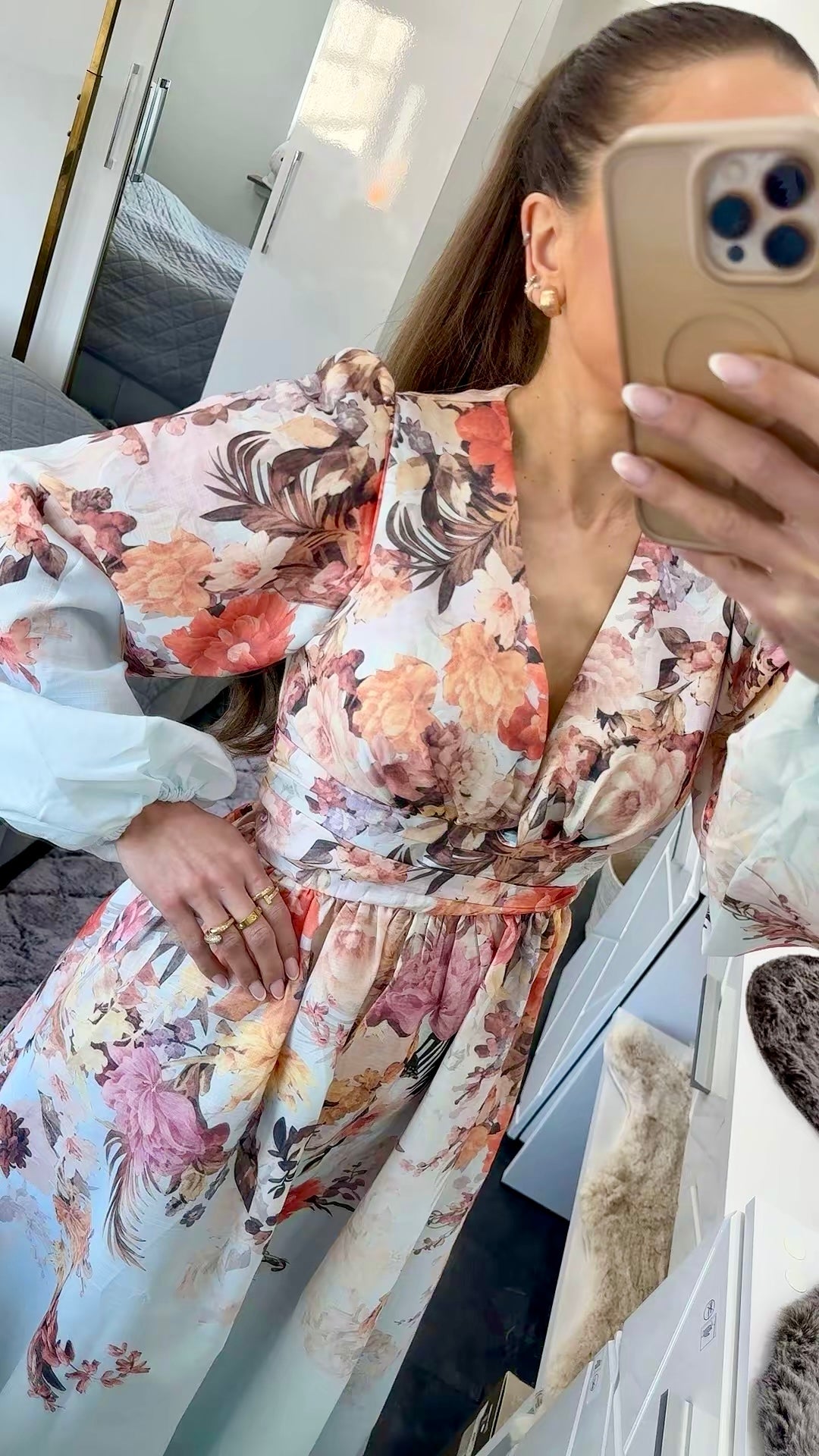 SERAPHINA FLORAL MAXI DRESS