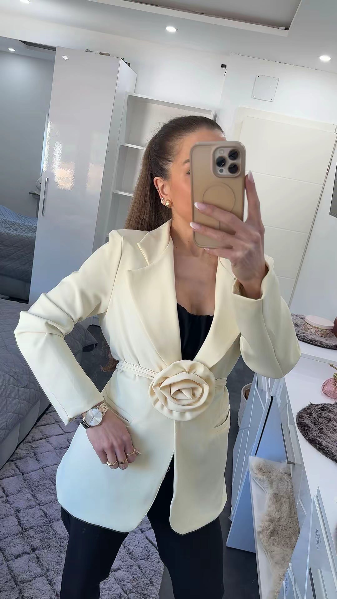FLORAL COUTURE BLAZER