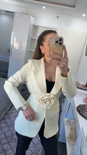 FLORAL COUTURE BLAZER