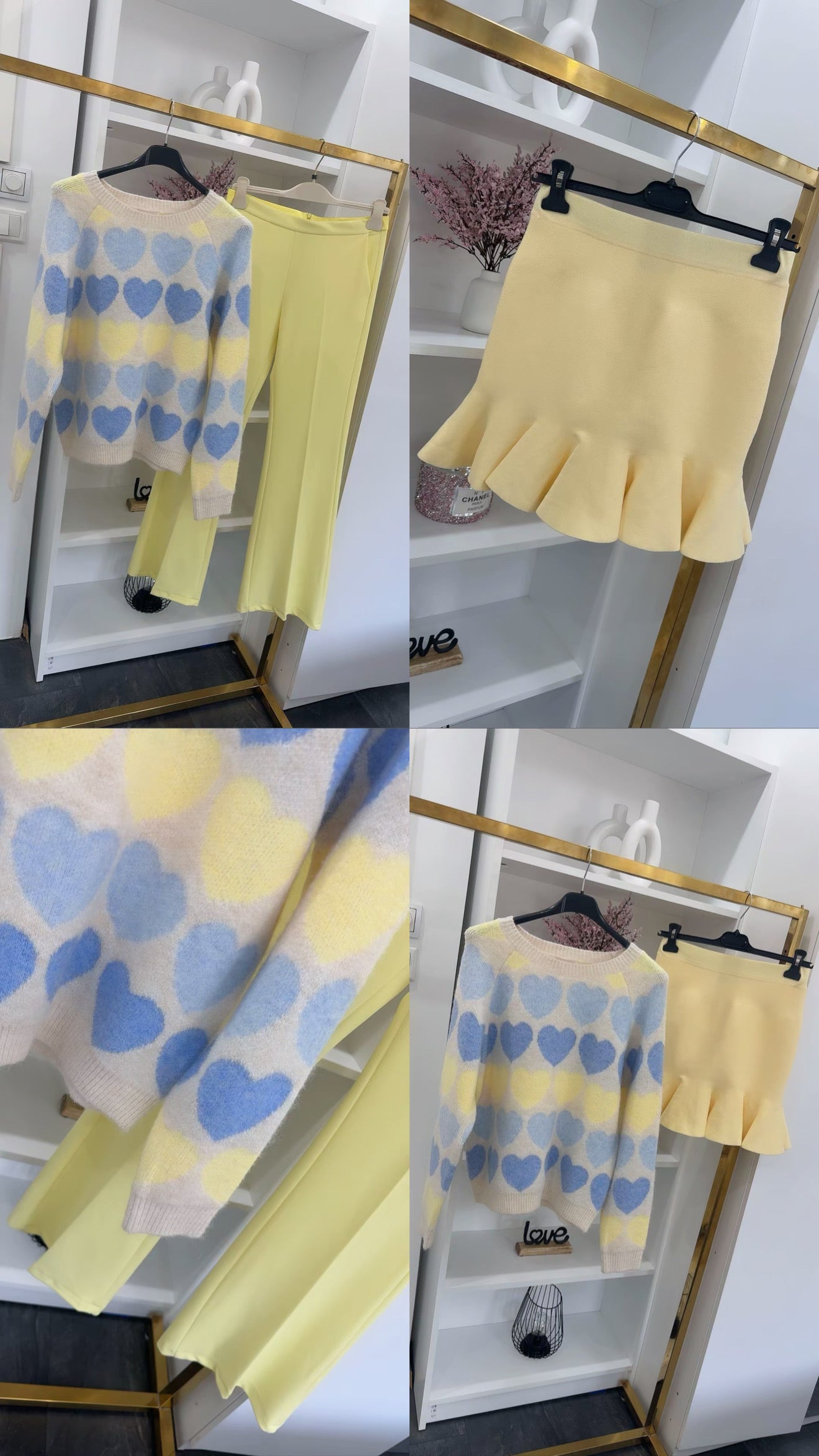 PASTEL HEART PULLOVER
