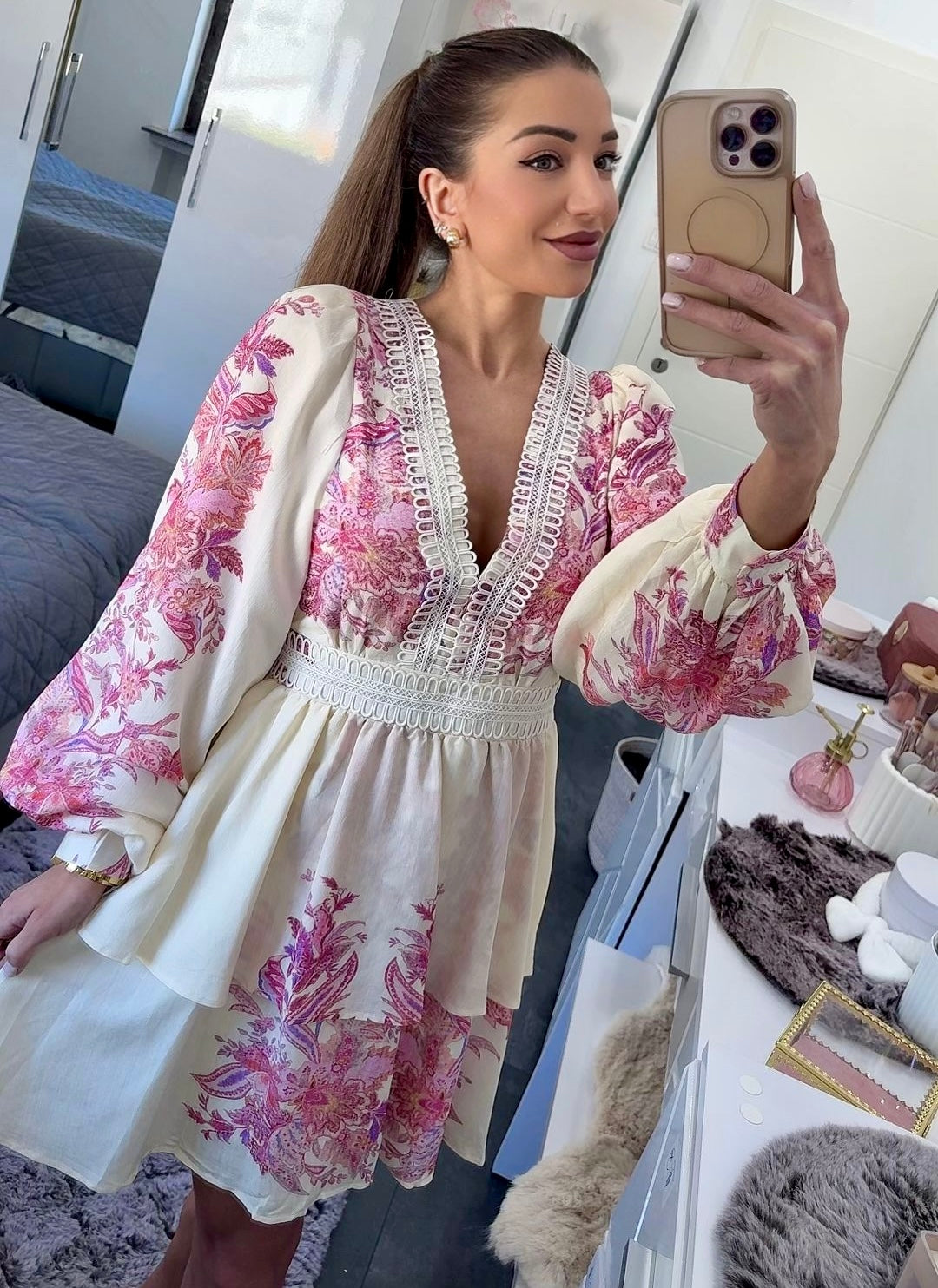 LUNA FLORAL DRESS
