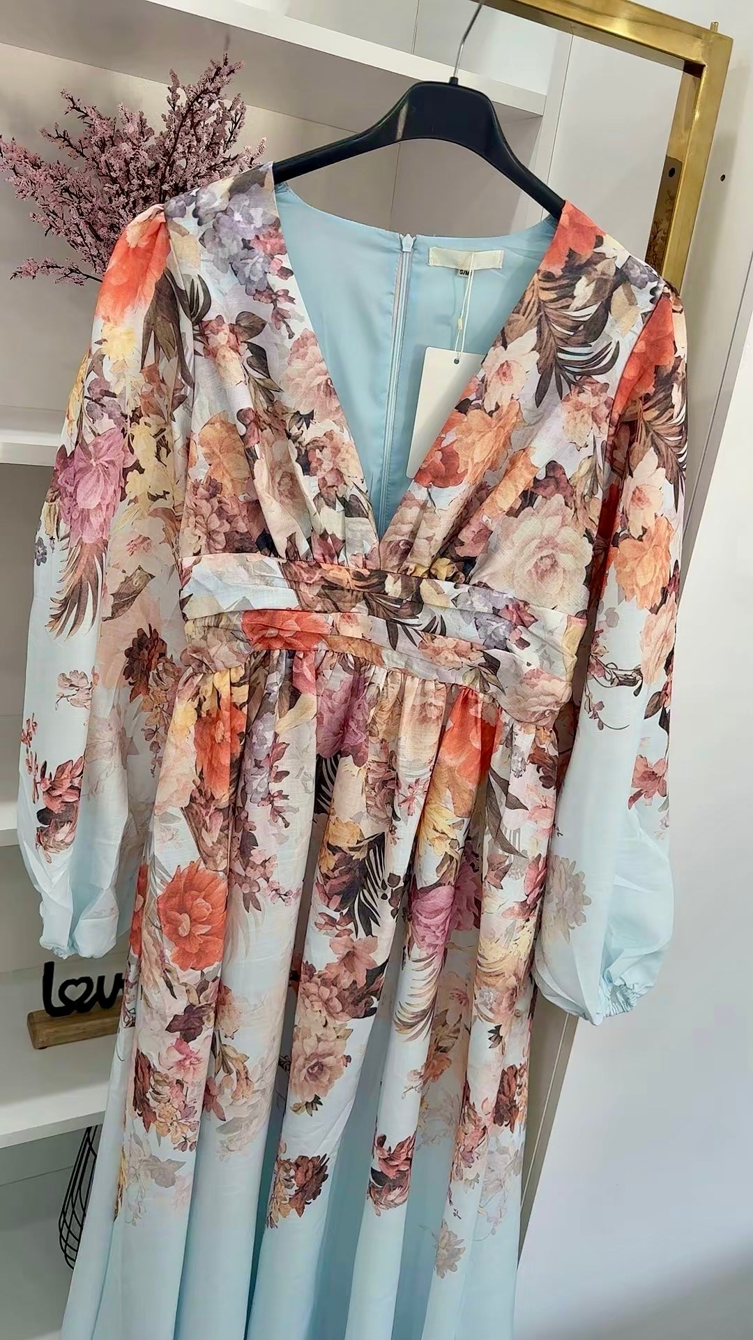 SERAPHINA FLORAL MAXI DRESS
