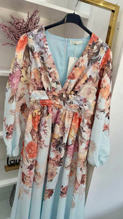 SERAPHINA FLORAL MAXI DRESS