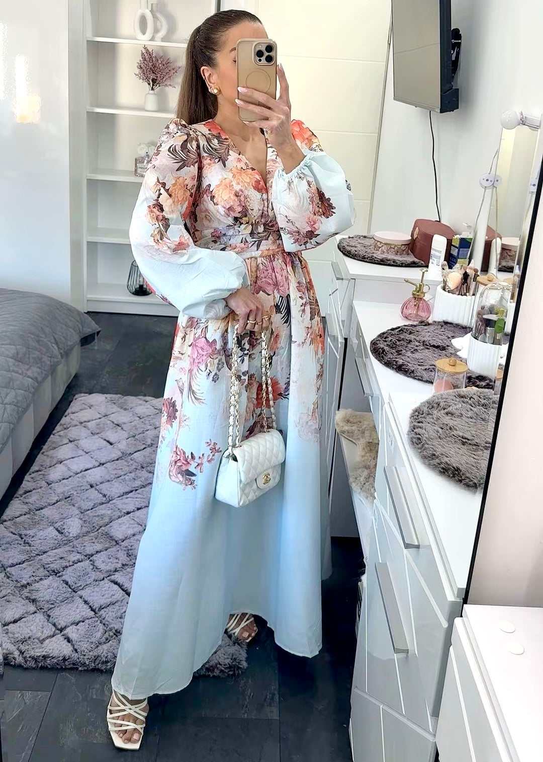 SERAPHINA FLORAL MAXI DRESS
