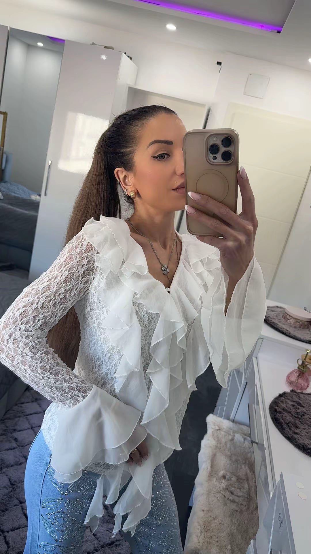 COUTURE LACE BLUSE