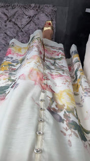 LUXURY FLORAL MIDIDRESS