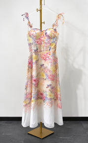 ROMANTIC FLORAL KLEID
