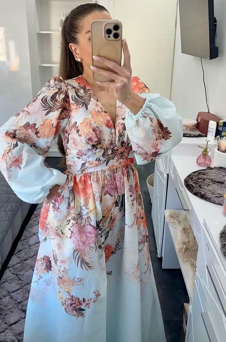 SERAPHINA FLORAL MAXI DRESS