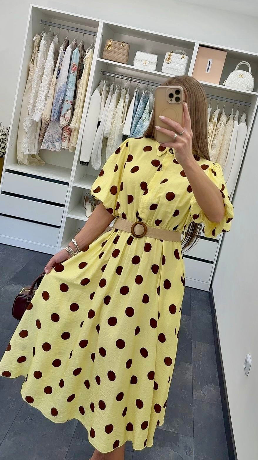 POLKA GRACE MIDIDRESS