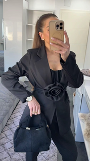 FLORAL COUTURE BLAZER