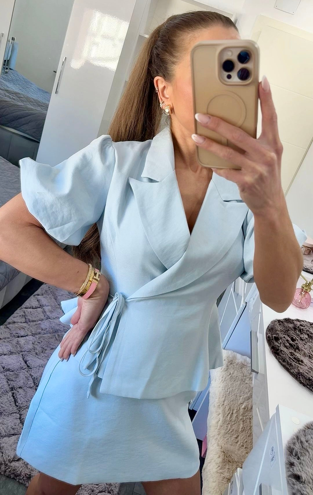 SKY BLUE ELEGANTE ANZUG