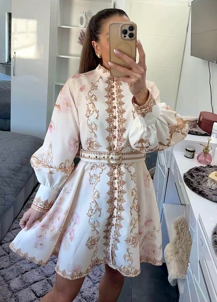 BAROQUE ROSA DRESS