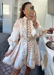 BAROQUE ROSA DRESS
