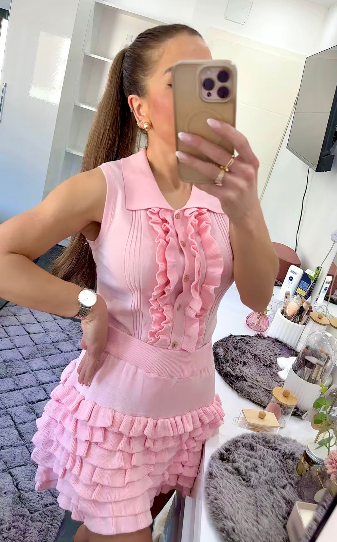 BABY PINK CHIC SET