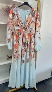 SERAPHINA FLORAL MAXI DRESS