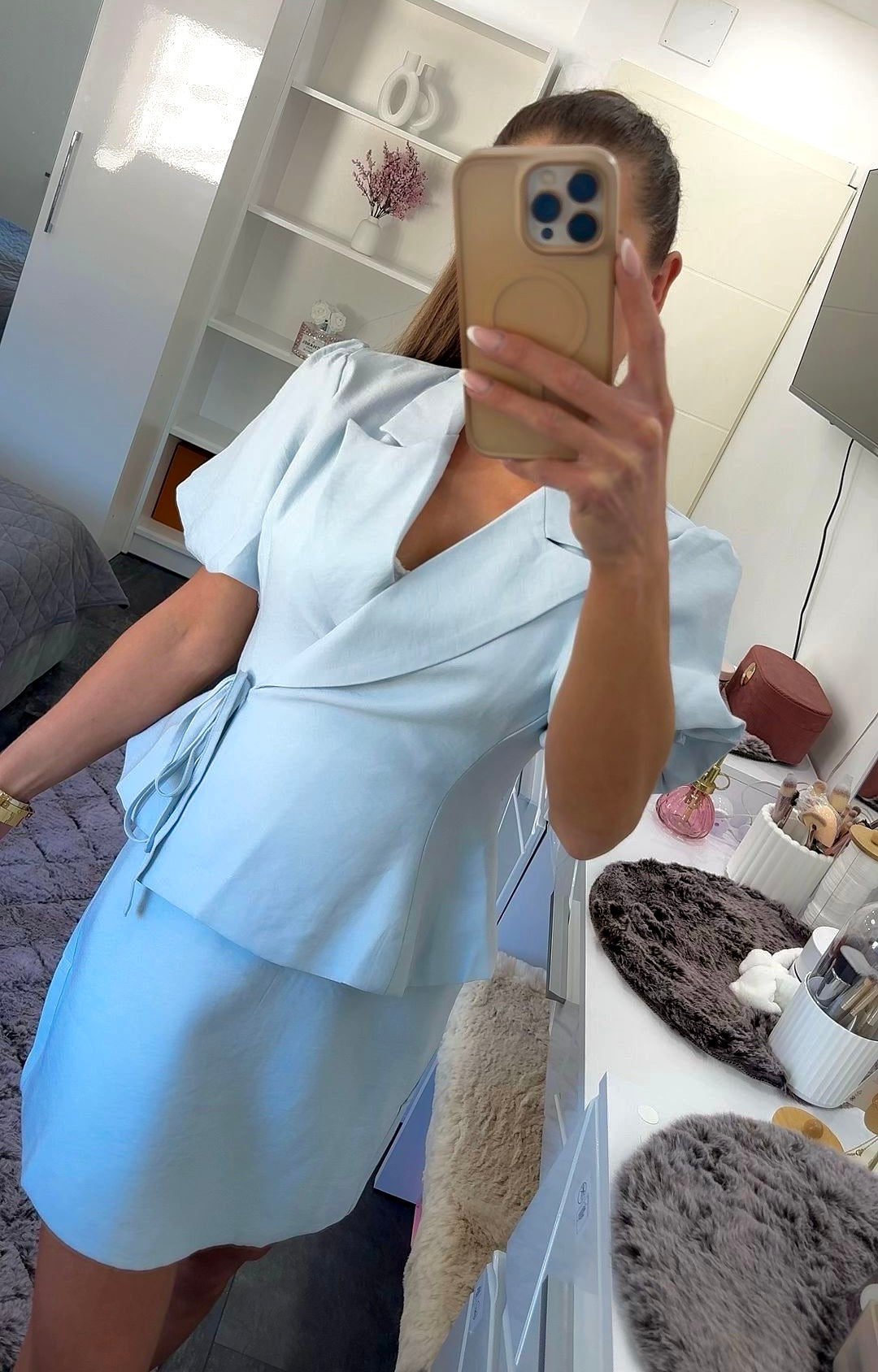 SKY BLUE ELEGANTE ANZUG