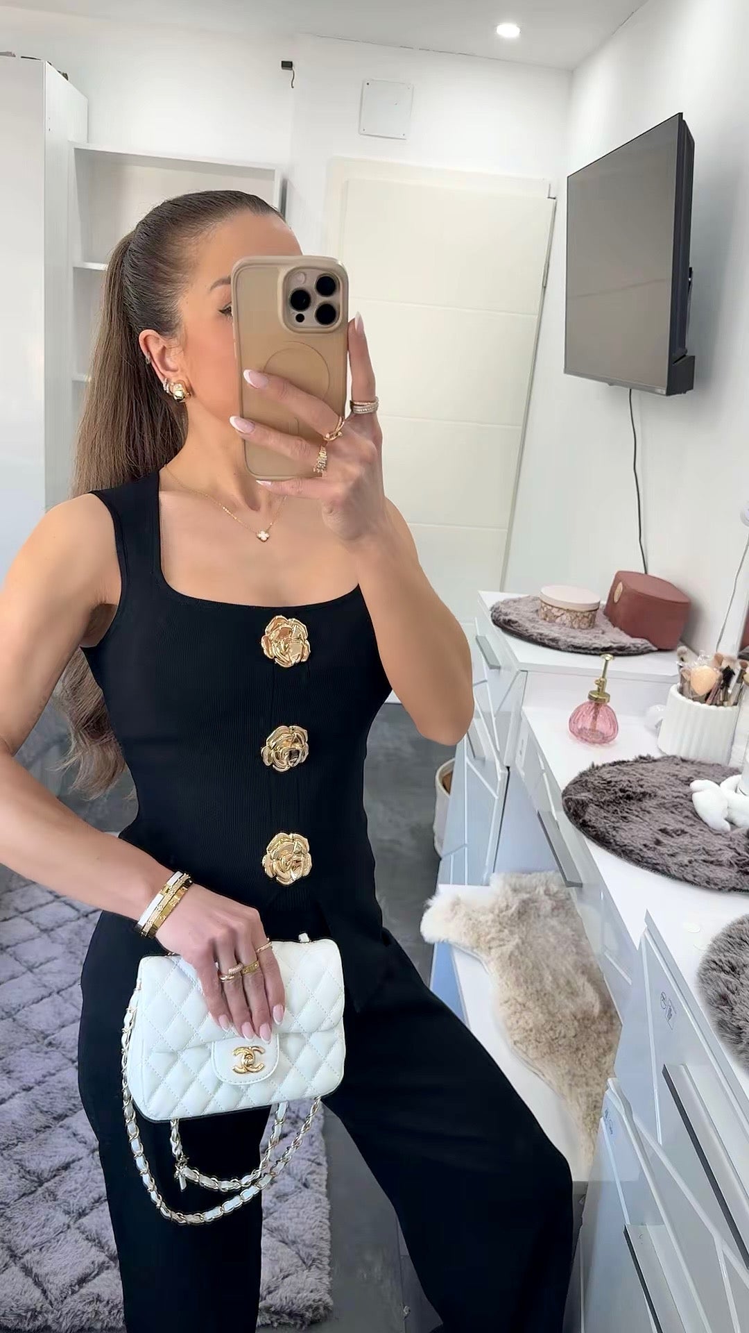 RIBBED KNIT SET