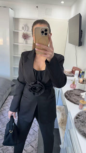 FLORAL COUTURE BLAZER