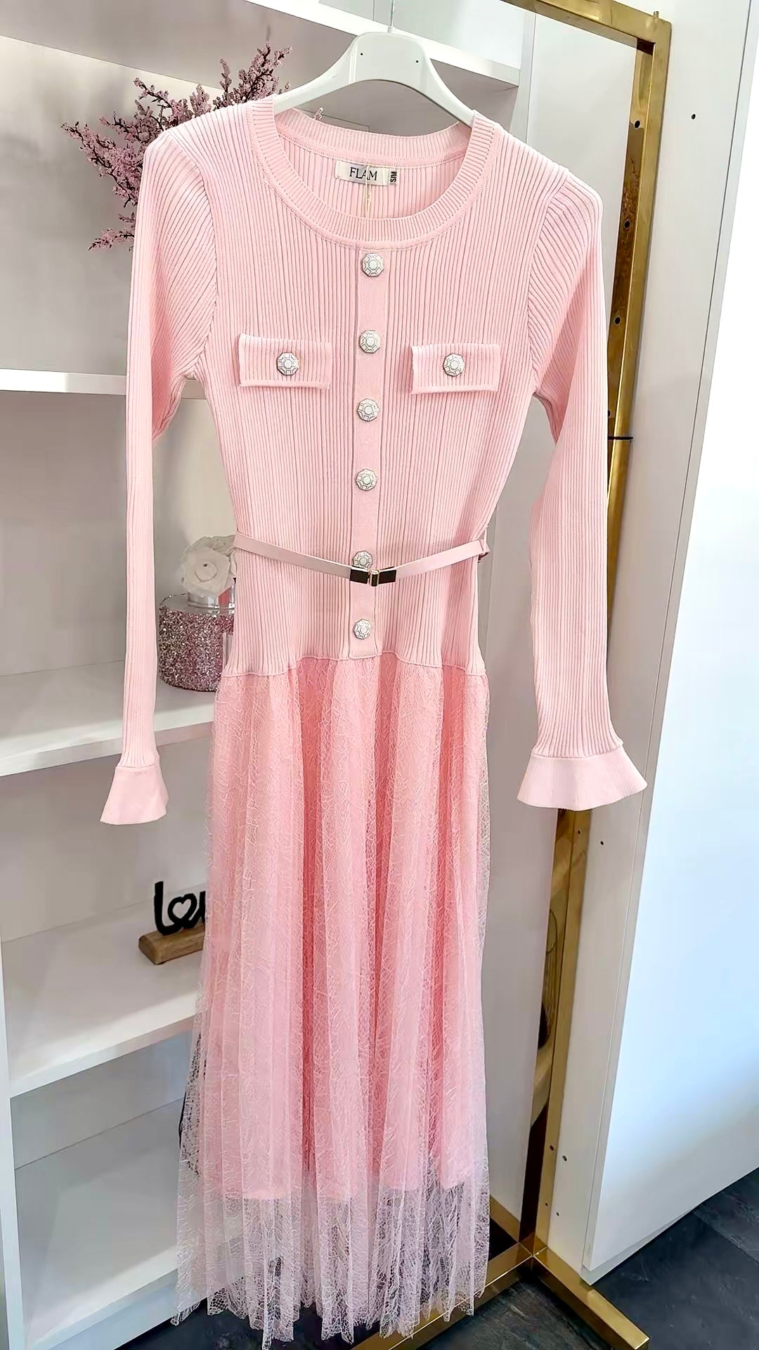BELLA ROSA MIDIDRESS
