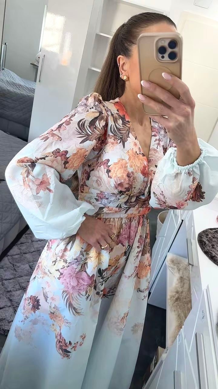 SERAPHINA FLORAL MAXI DRESS