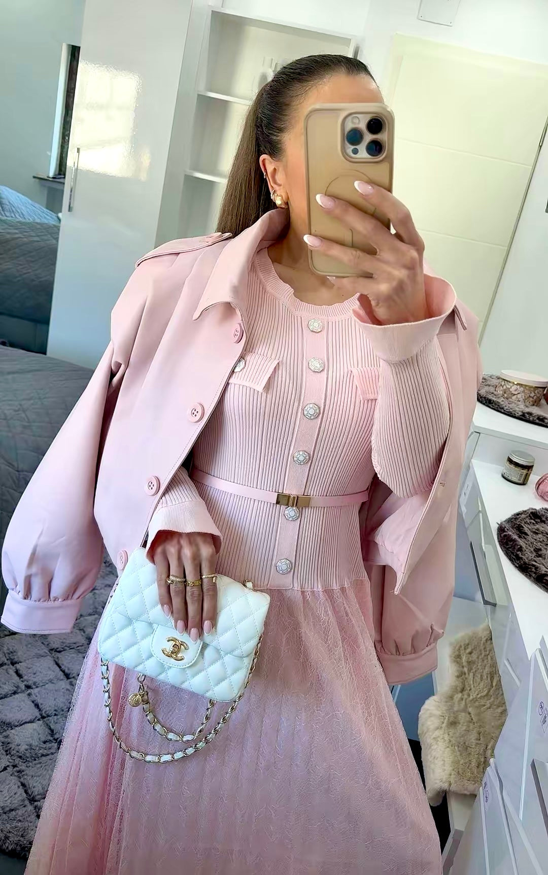 BELLA ROSA MIDIDRESS