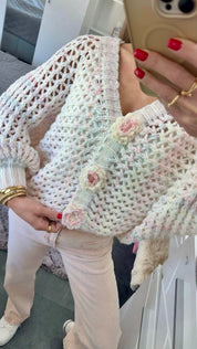 HANDMADE STYLE CHROCHET JACKE