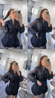 NOIR ELEGANZÈ DRESS