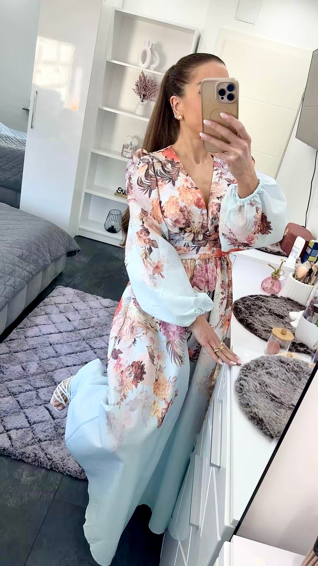 SERAPHINA FLORAL MAXI DRESS