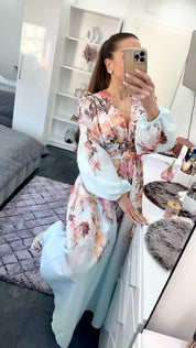 SERAPHINA FLORAL MAXI DRESS