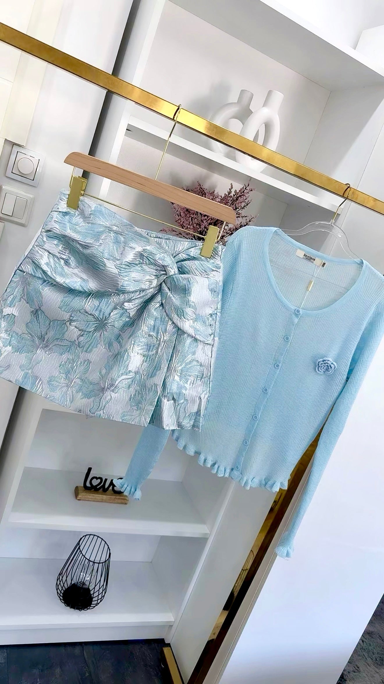 LUXURY JACQUARD HOSENROCK