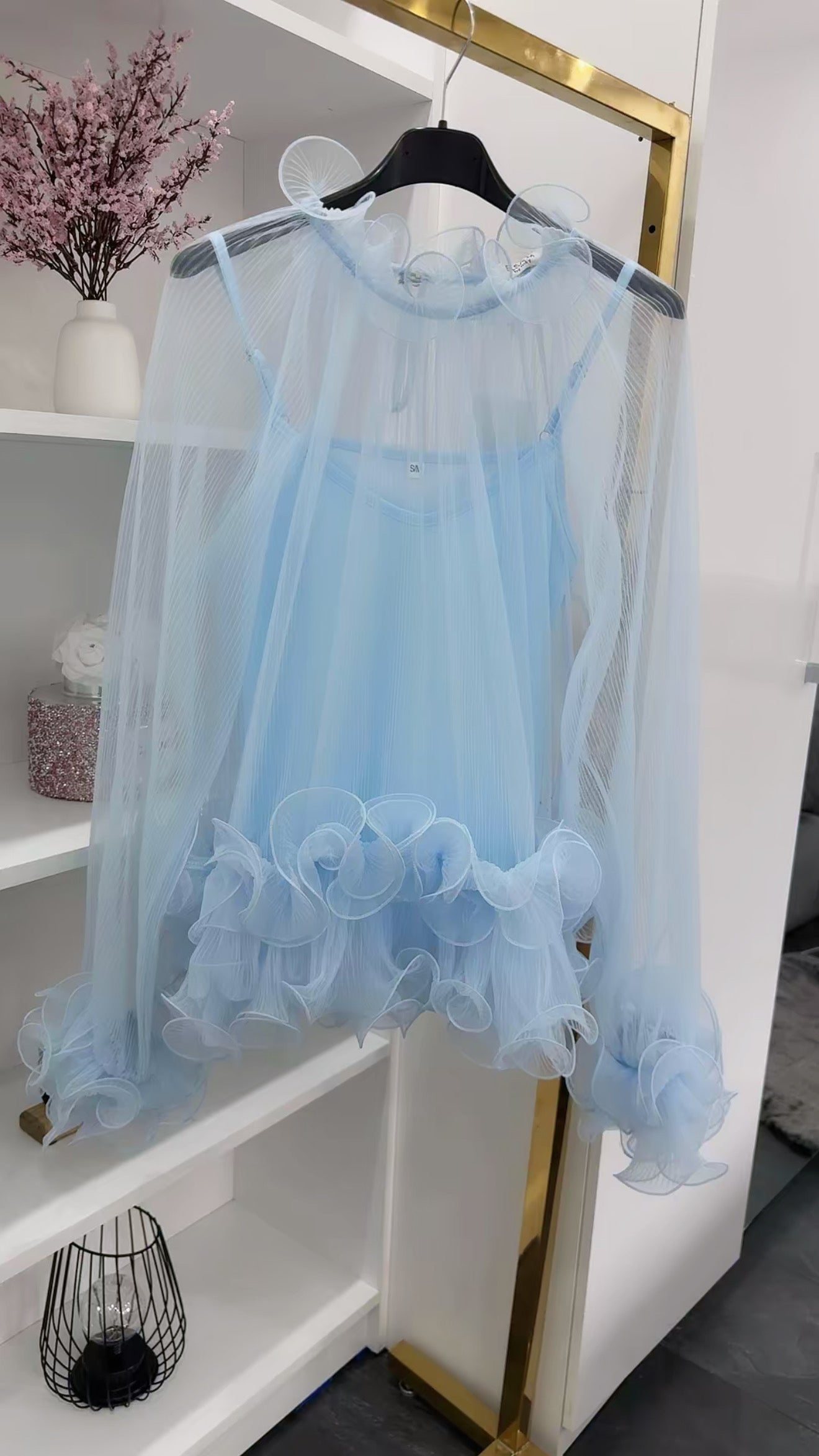 MAISON ELEGANZÈ 3-D BLUSE